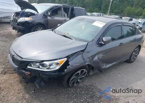 2017 Honda Accord Ex-L from USA, damaged, VIN 1HGCR2F80HA032515